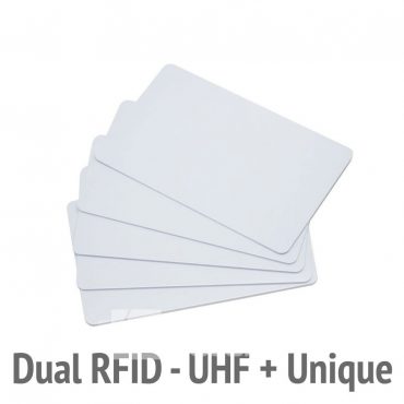 Karta zbliżeniowa dualna RFID UHF Unique