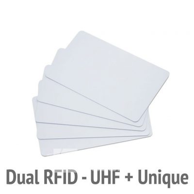 Karta zbliżeniowa dualna RFID UHF Unique