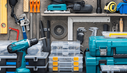 RFID tagged tools